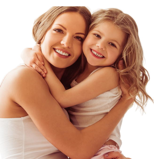 Happy family after successful head lice treatment in Abu Dhabi